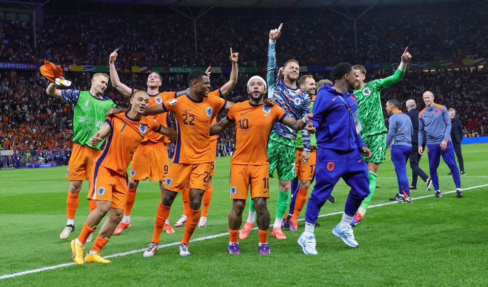 The Netherlands are known for their iconic orange kits