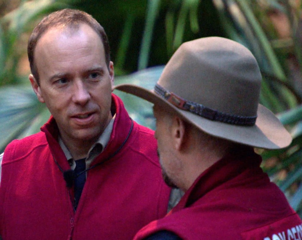 George told Matt exactly what he thought of him in the jungle last week