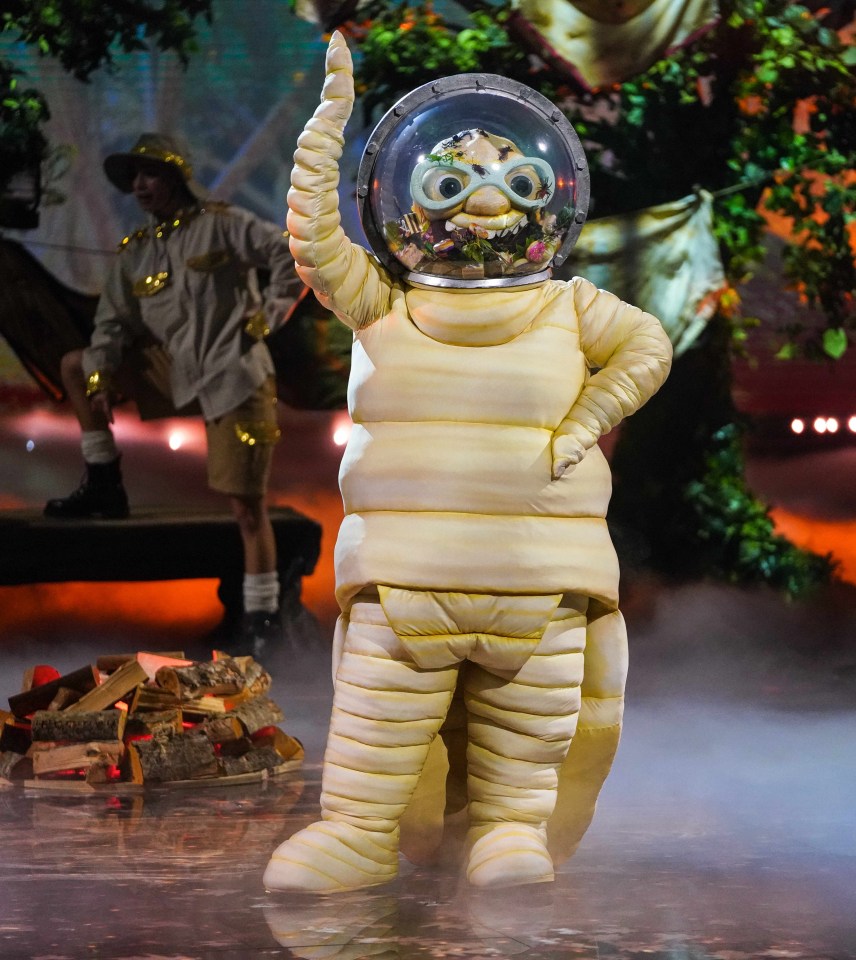 Witchetty Grub is one of the characters on the new Masked Singer