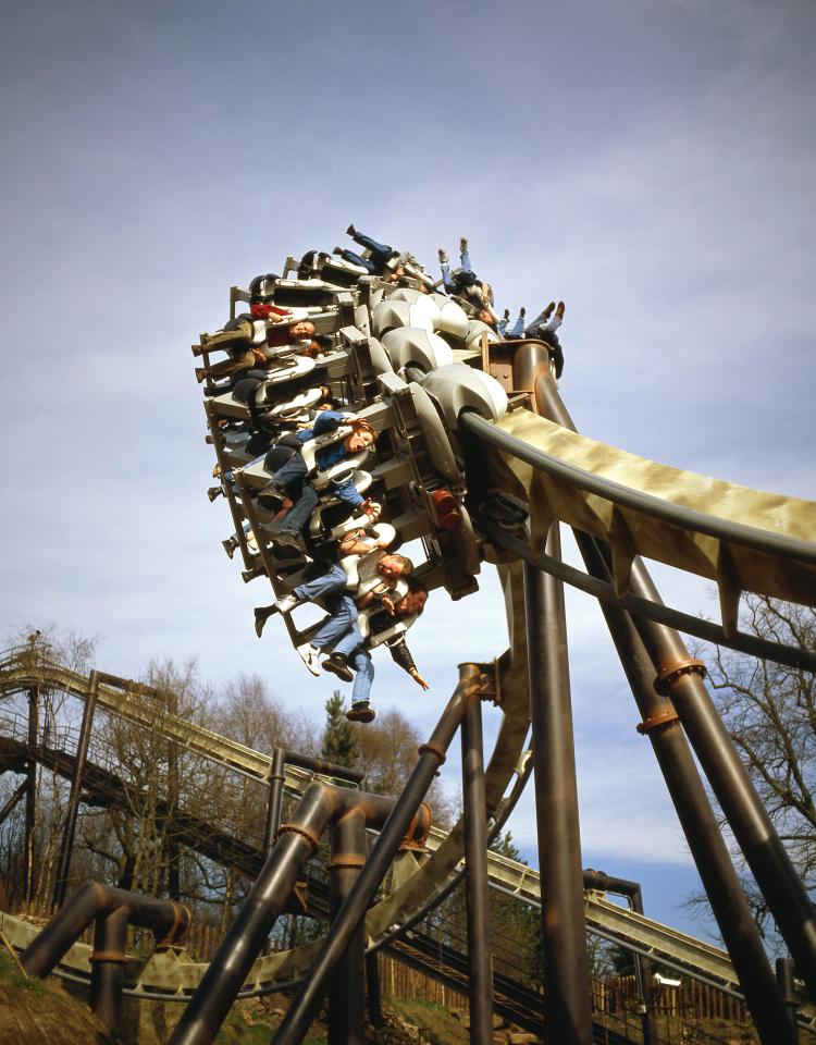 John Wardley designed the Alton Towers rides Oblivion, Air and Nemesis