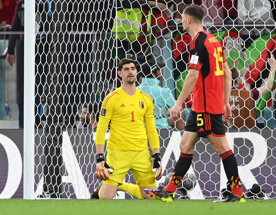 Criticism came in for Thibaut Courtois just days after his heroics against Canada