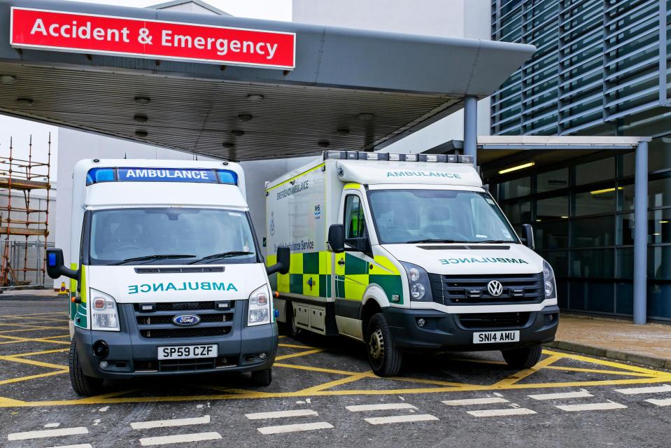 Accident and emergency waiting times are on the rise