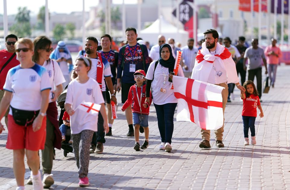 Three Lions fans have faced plenty of issues