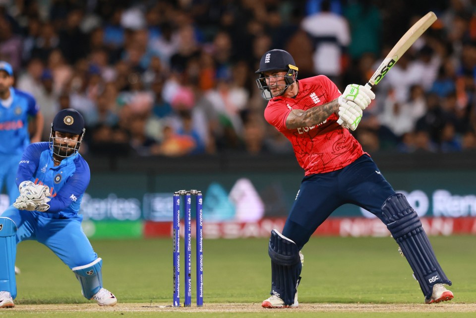 Hales put on a masterclass in T20 batting to send England to the final