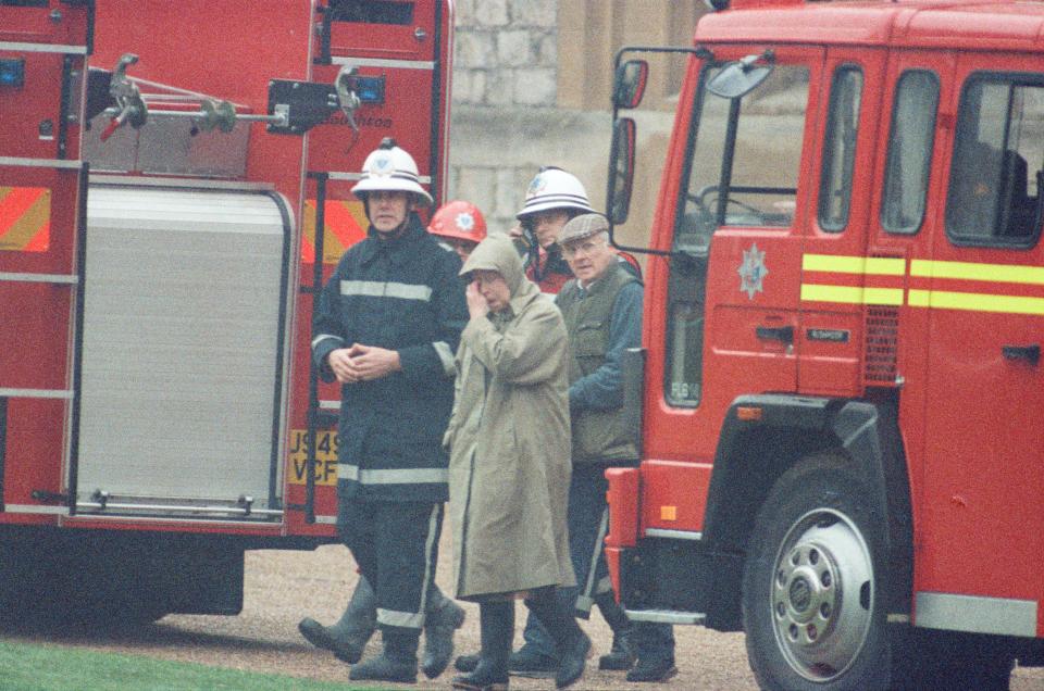 Her Majesty rushed to her beloved castle after Andrew's call