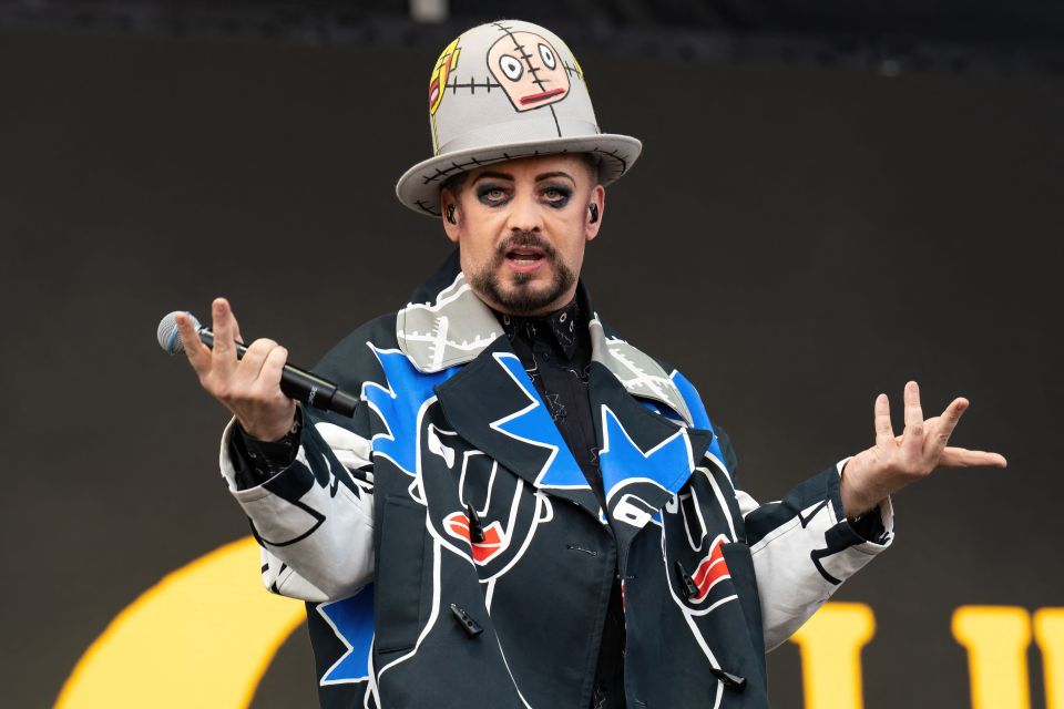 Boy George and Culture Club performed during Austin City Limits Music Festival at Austin, Texas in October