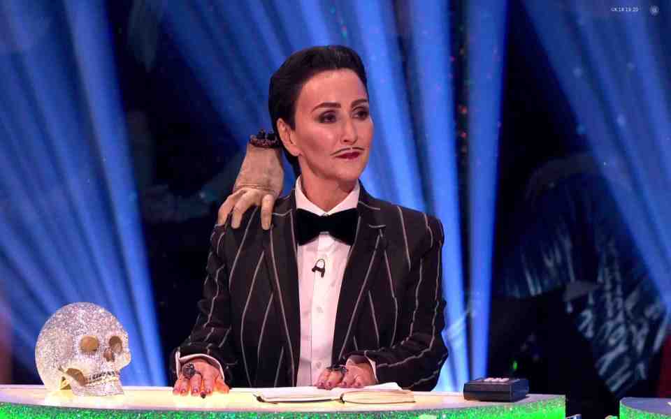 Strictly Come Dancing’s Halloween make-up department transforming poor Shirley Ballas into Ghislaine Maxwell on remand