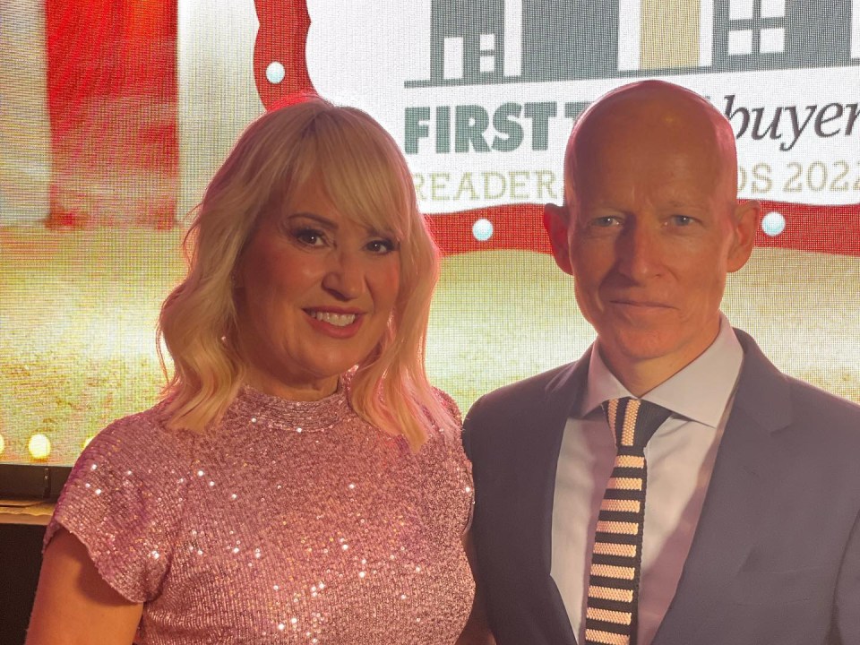 Jonnie with Nicki Chapman