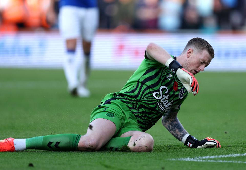 Pickford gifted Bournemouth their first goal and flapped at the second