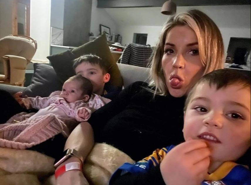 Helen Skelton opened up about her kids' problems with sleeping