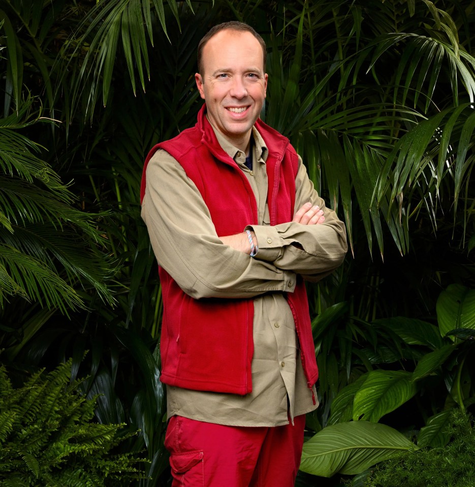 Mr Hancock is reportedly being paid £400,000 for his appearance in the jungle