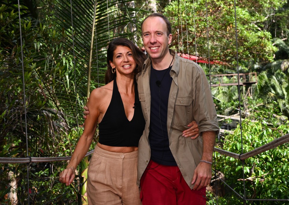 Matt was delighted to be reunited with his partner on the bridge