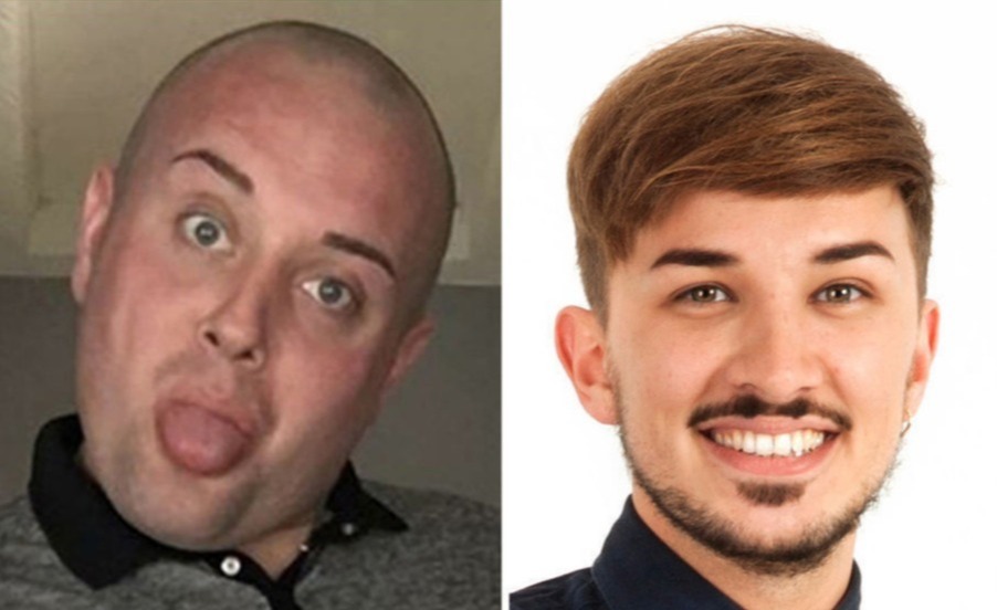 John Atkinson, 28, and Martyn Hett, 29