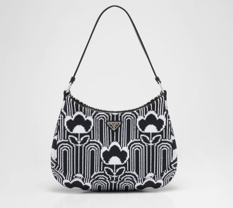 This monochrome bag is £2,220 frm Prada