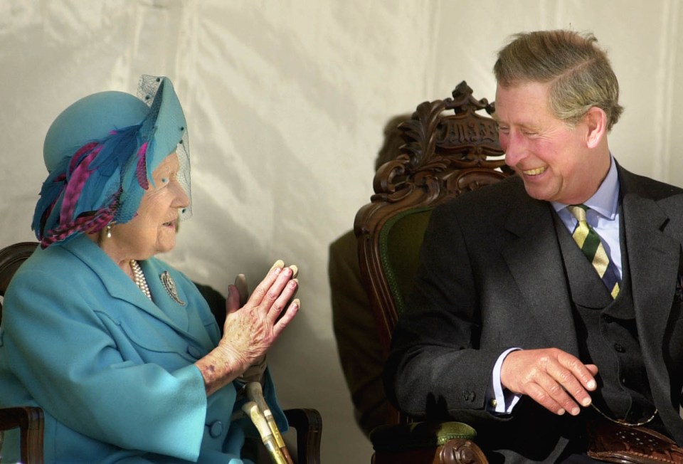 The Queen Mother and Charles shared their love for the castle