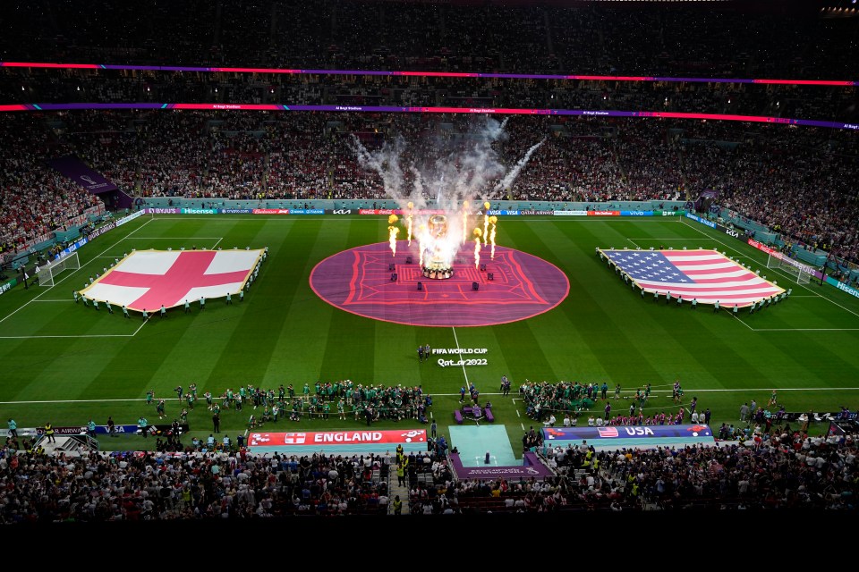 England are playing the USA at Qatar's Al Bayt Stadium