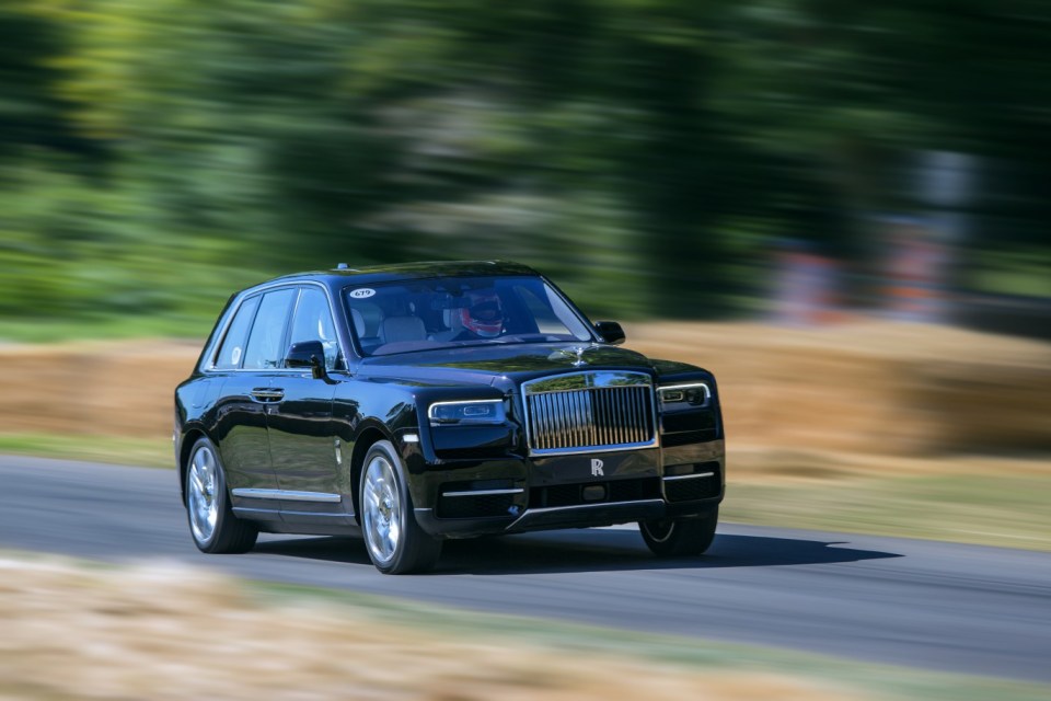 The Cullinan was Rolls-Royce's first SUV and is loved by the rich and famous