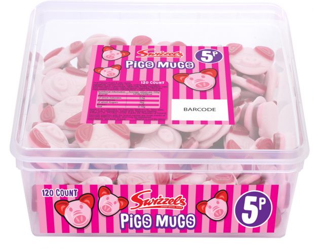 M&S lawyers claim that Pigs Mugs treats produced by British sweetmaker Swizzels are so similar that confused customers could end up buying the wrong ones