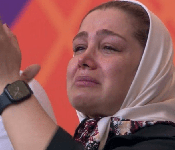 Iranian fans could be seen crying in the stands