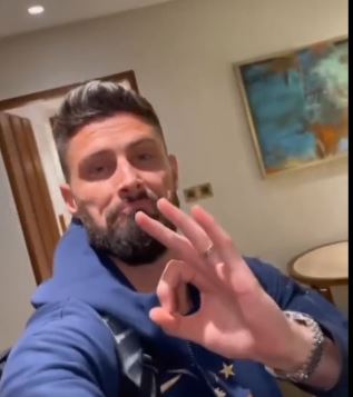 Olivier Giroud has given a room tour of his World Cup digs