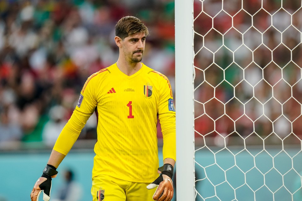 Thibaut Courtois has denied claims of a dressing room clash