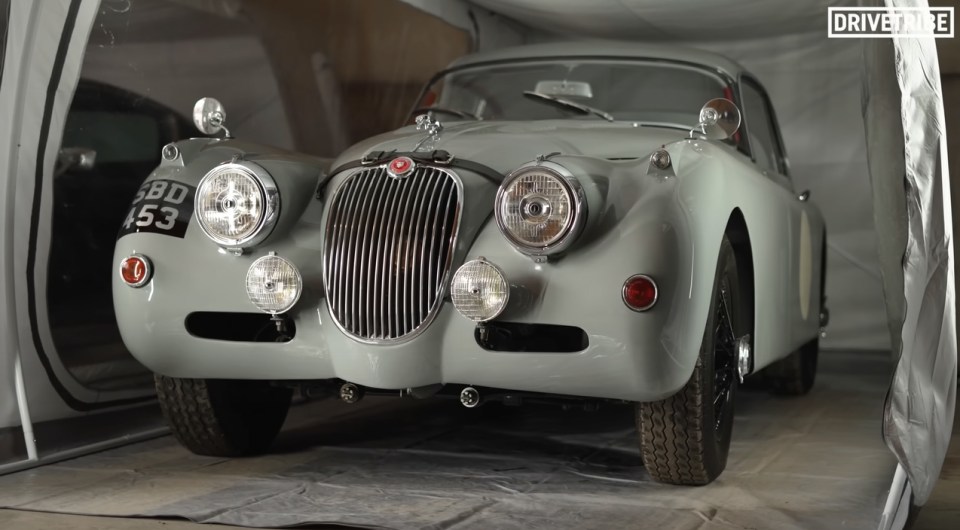 Richard had his Jaguar XK150 fully restored as part of his new business venture