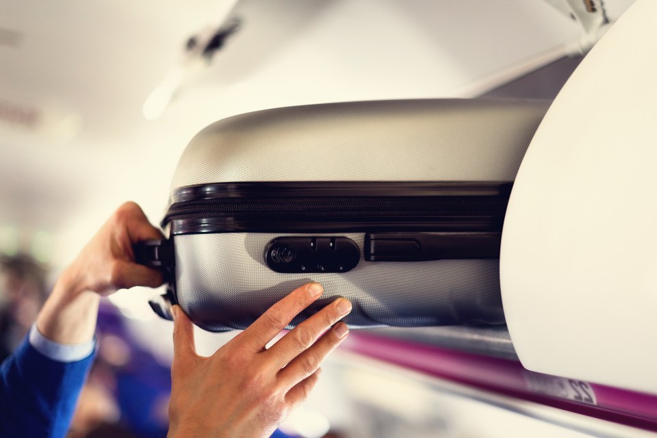 Passengers frequently try and get extra hand luggage on board without paying