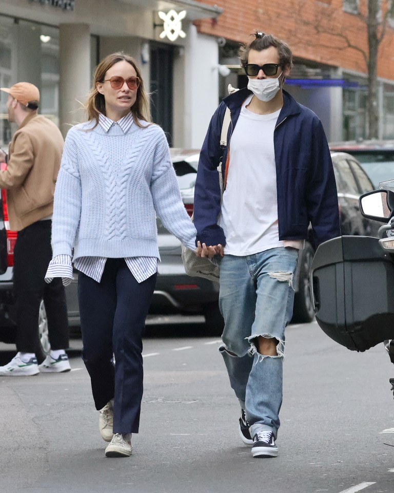 Harry Styles and Olivia Wilde, seen in London in last year, split after two years