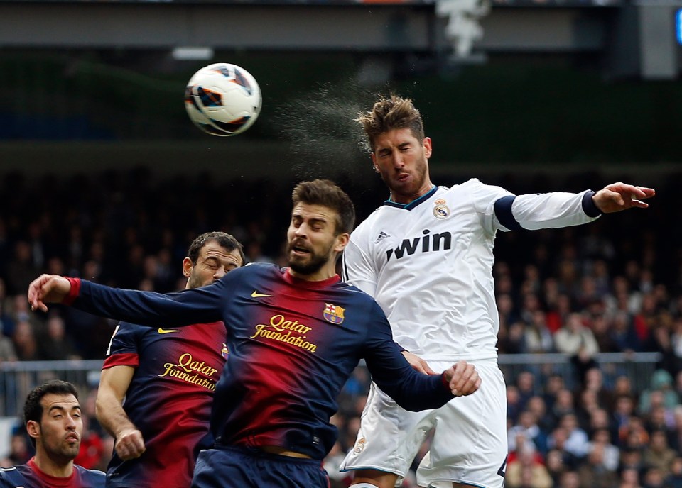 Rivals at club level, Pique and Ramos were stalwarts for Spain