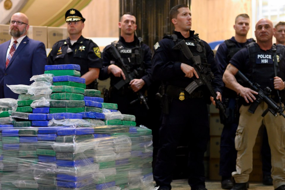 The 2019 drugs bust was one of the biggest in US history