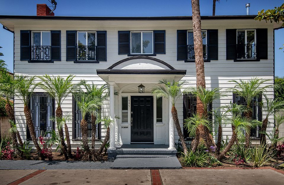 She lived in this LA mansion with her former husband Trevor Engleson during her time as an actress