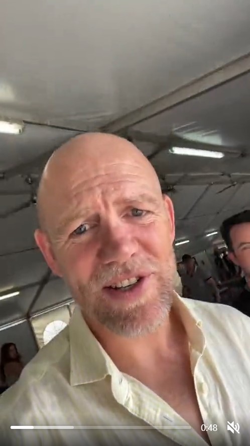 I'm A Celeb's Mike Tindall has given a glimpse behind the scenes of the show