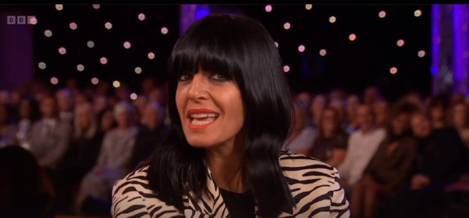 Claudia Winkleman made a cheeky remark to one of the Strictly star;s