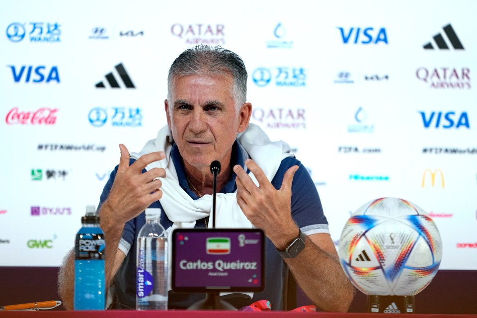 Carlos Queiroz is warry of how good England can be