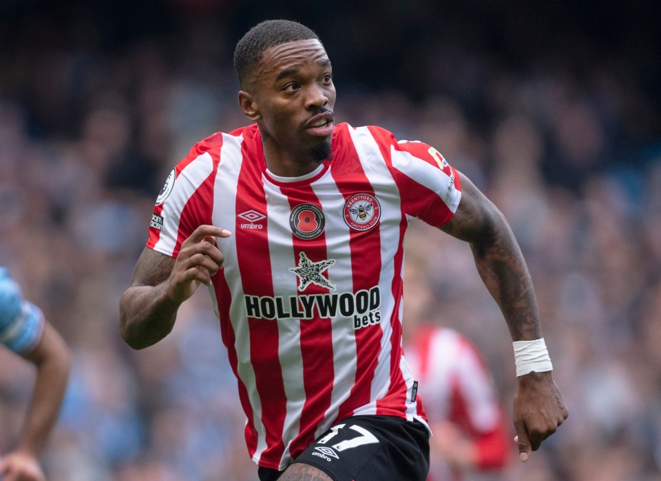 Ivan Toney was in action for Brentford last weekend