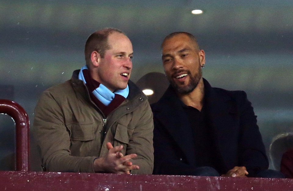 The unlikely pair were also pictured together at a Championship game between Villa and Cardiff in April 2018