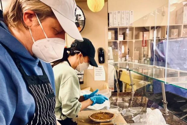 Meghan Markle was seen helping out at a homeless shelter in LA