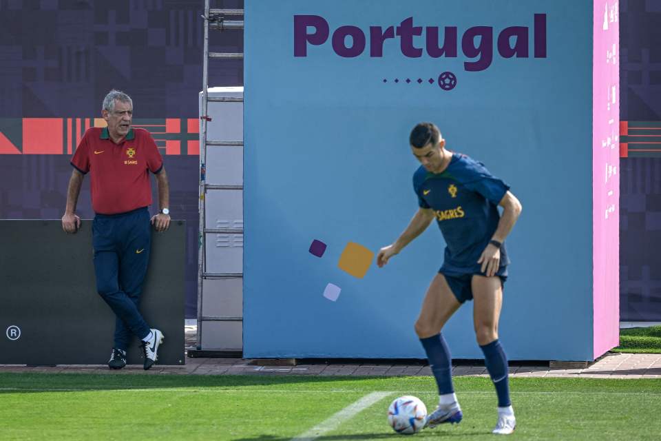 Fernando Santos will hope Cristiano Ronaldo hasn't been too negatively affected by his Man Utd drama