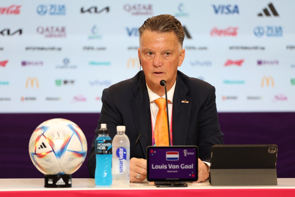 Van Gaal has hit back at criticism over Holland's style of play