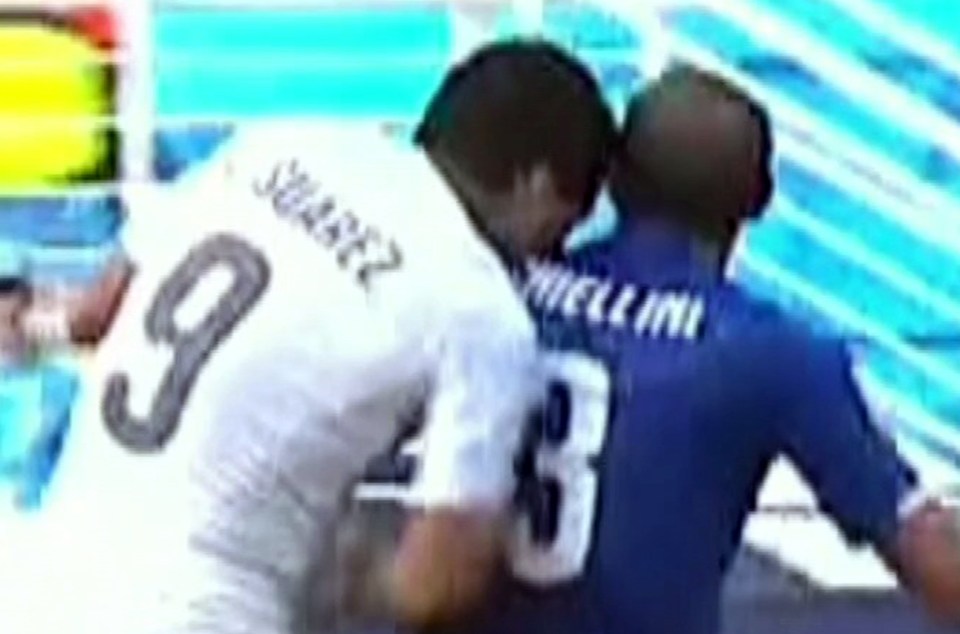 Luis Suarez biting Giorgio Chiellini was one of the World Cup's craziest moments