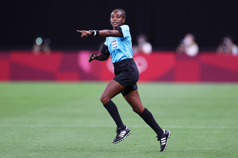 Salima Mukansanga will be one of three women officiating at Qatar