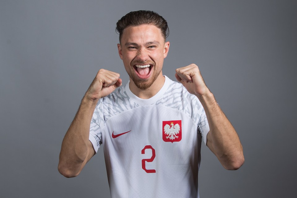 Matty Cash plays his international football for Poland