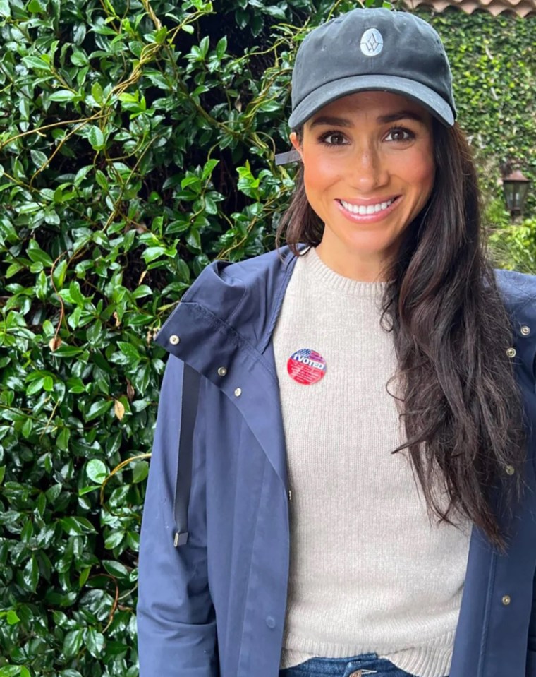 In 2022, Meghan Markle broke royal protocol by voting - and showing off the fact