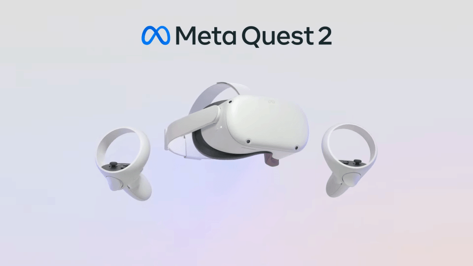 Meta Quest 2 is a high-end VR headset.