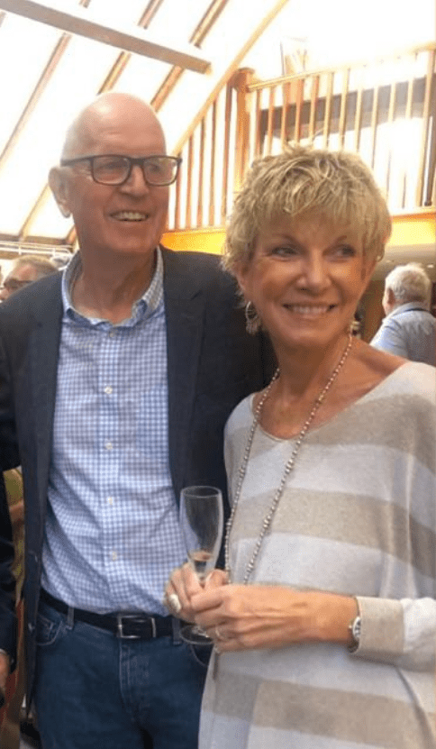 Former England striker Channon, seen here with wife Jill, has opened up on the impact cancer has had on him as he calls quits on his second career as a racehorse trainer