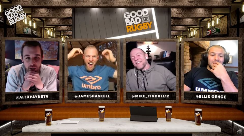 Mike Tindall regularly spills the tea on his podcast The Good, the Bad and the Rugby