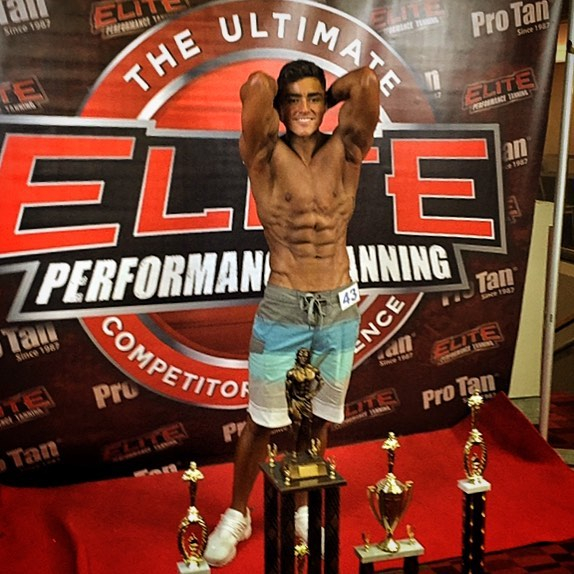 Martin Miller started taking part in bodybuilding competitions when he was just 16