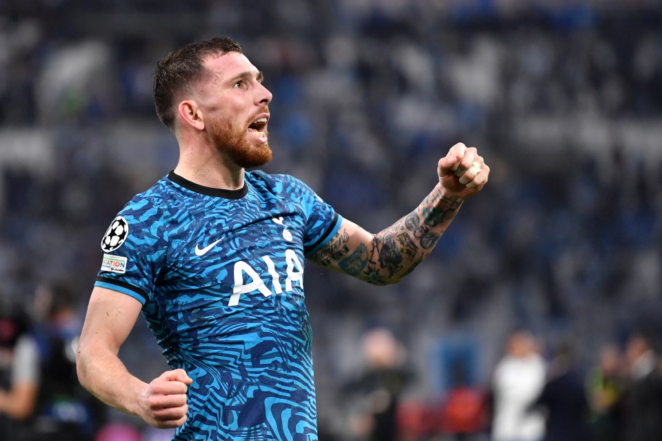 Pierre-Emile Hojbjerg completed the turnaround and put Tottenham top of the group