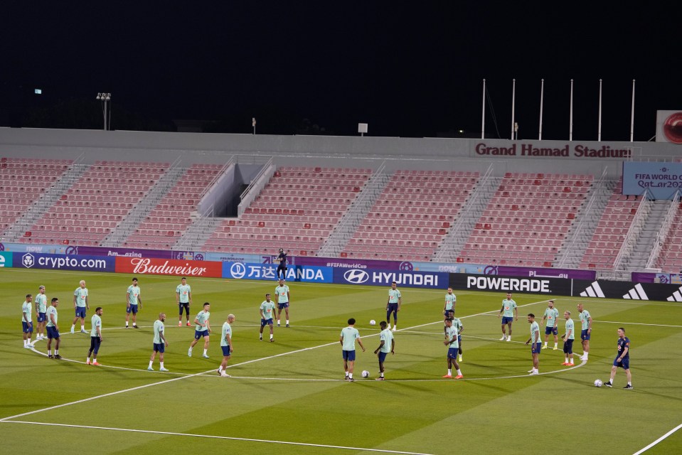 Brazil have trained at Grand Hamad Stadium, which is also known as the Al–Arabi Sports Club Stadium