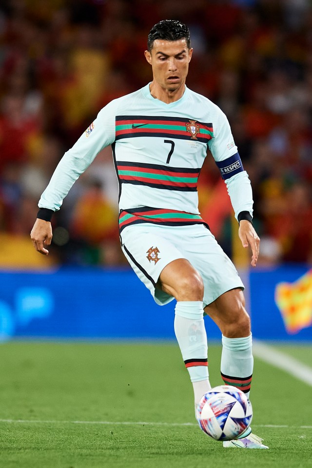 Cristiano Ronaldo will miss Portugal training today due to a stomach bug